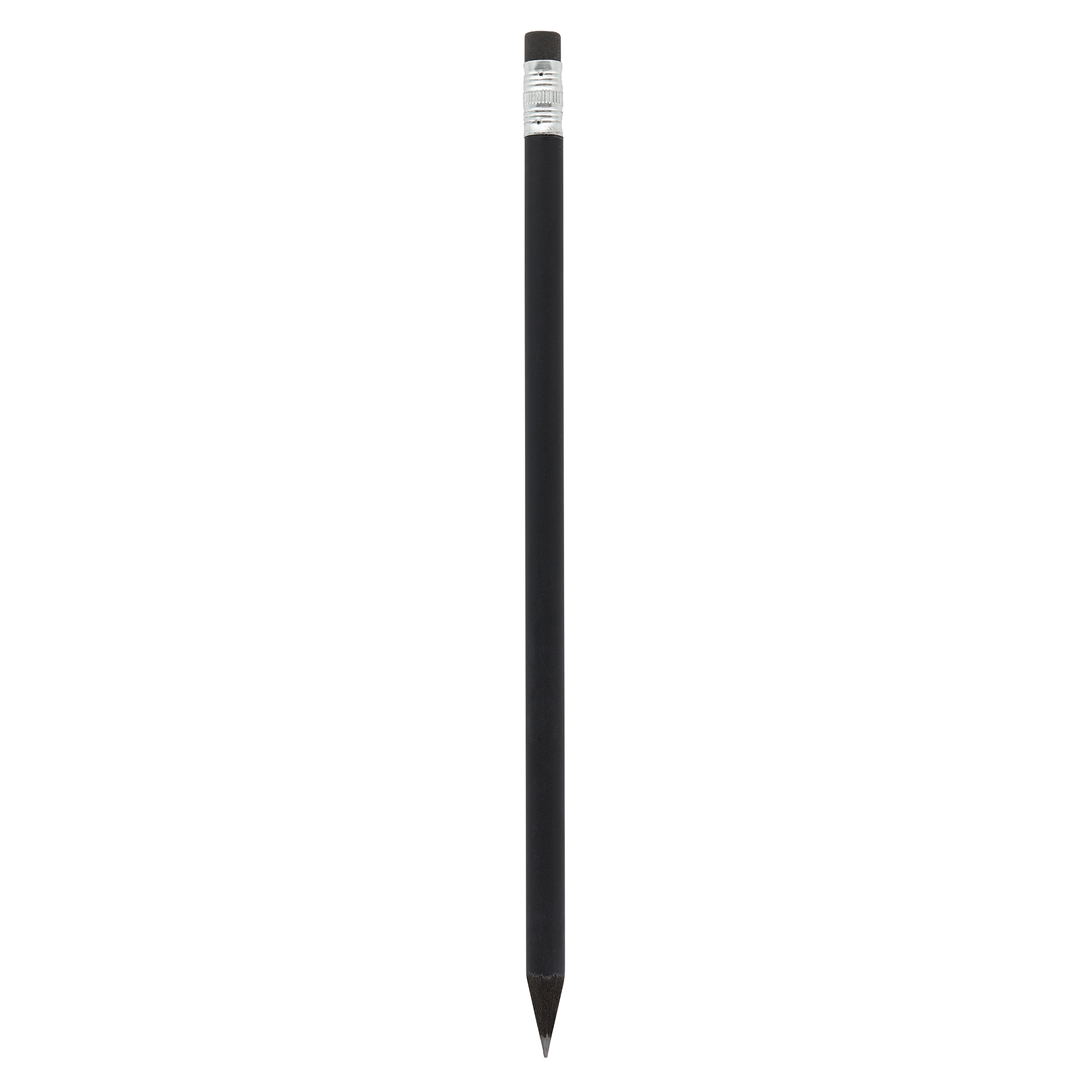 Green & Good Certified Sustainable Wooden Pencil Black; w Eraser